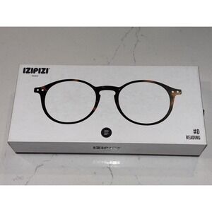 IZIPIZI READING #D Reading Glasses for Women and Men Round 1.5 Tortoise